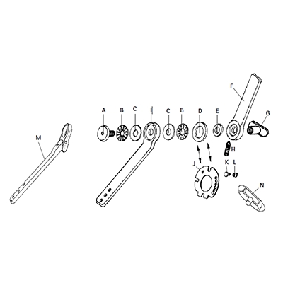 Thrust Bearing Hip Joint Components