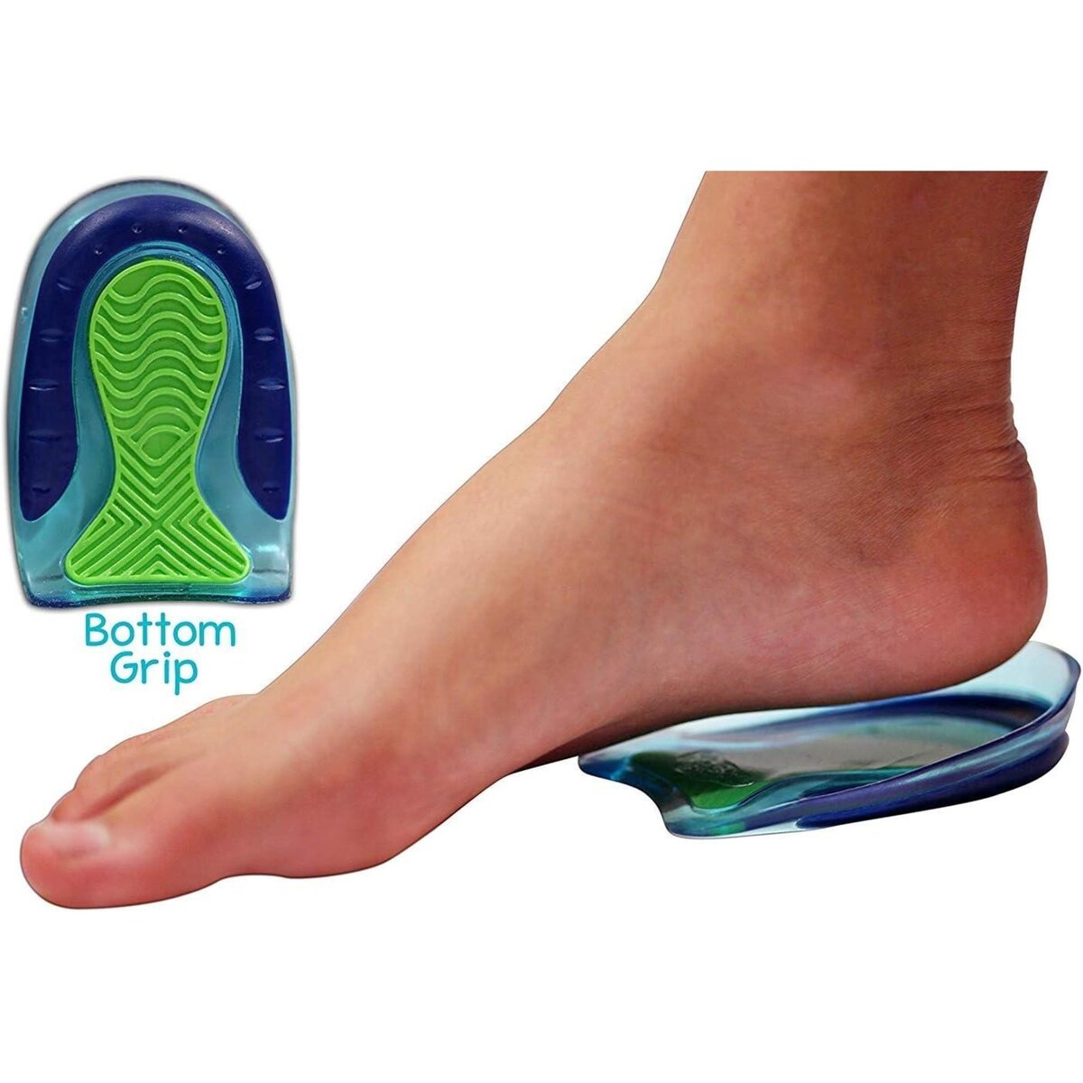 Sport Traction Shock Absorbing Lightweight Gel Heel Cups