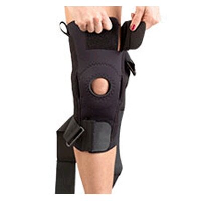Medical Specialties AKS (TM) Knee Support with Metal Hinges & Straps - CoolFlex