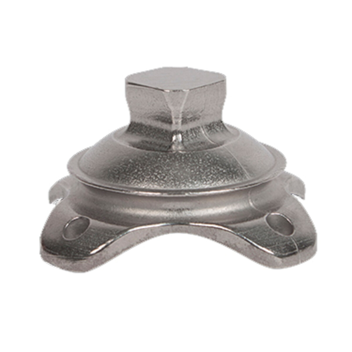 4-Prong BK Adapter with Pyramid - Stainless Steel