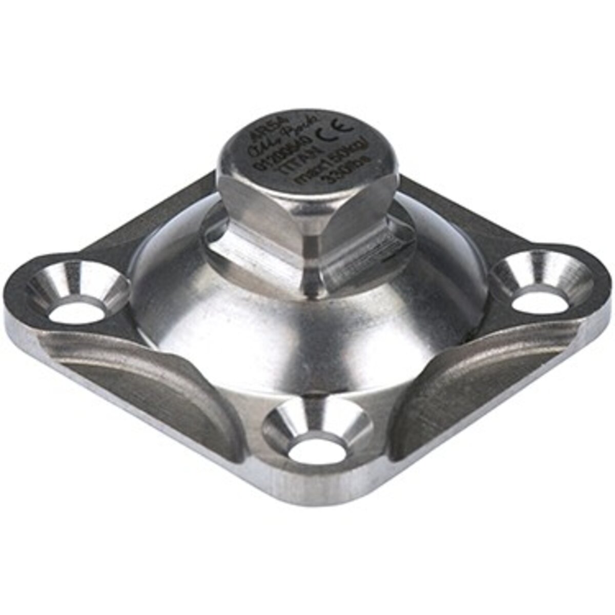 Socket Adapter with Pyramid - Titanium