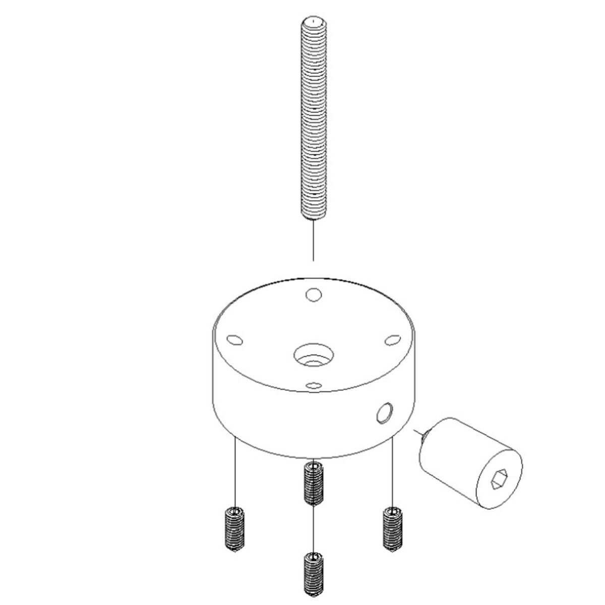 Fabrication Dummy Kit for Cylindrical Lock