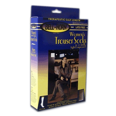 Bell-Horn Women's Trouser Socks 15-20 mmHg