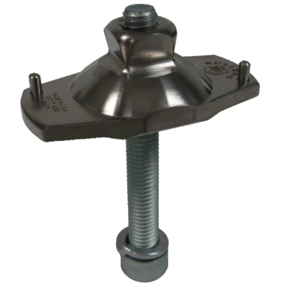 Adaptateur pyramidal mâle pour pied SACH, en acier inoxydable