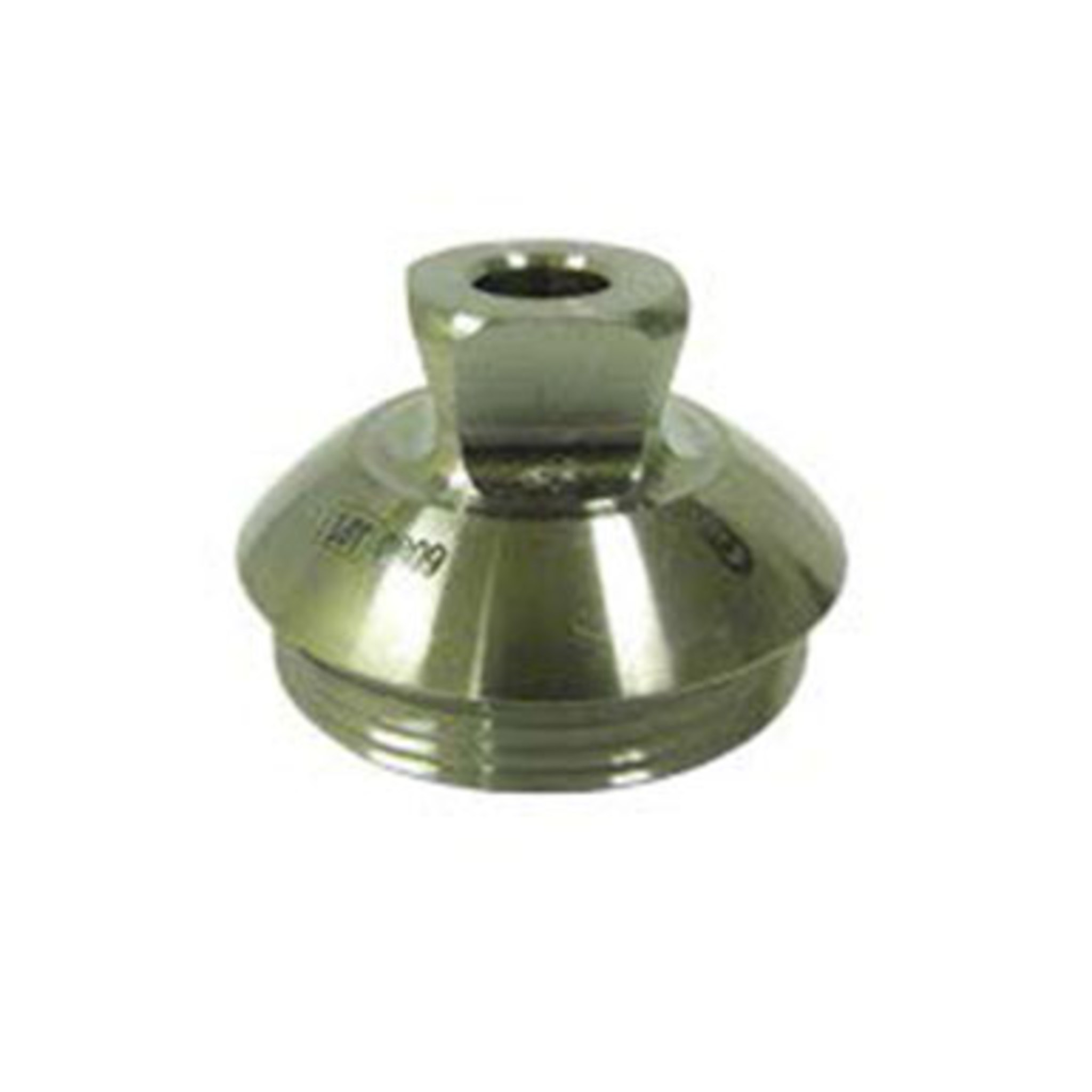 Threaded Rotating Pyramid with Hole - Stainless Steel