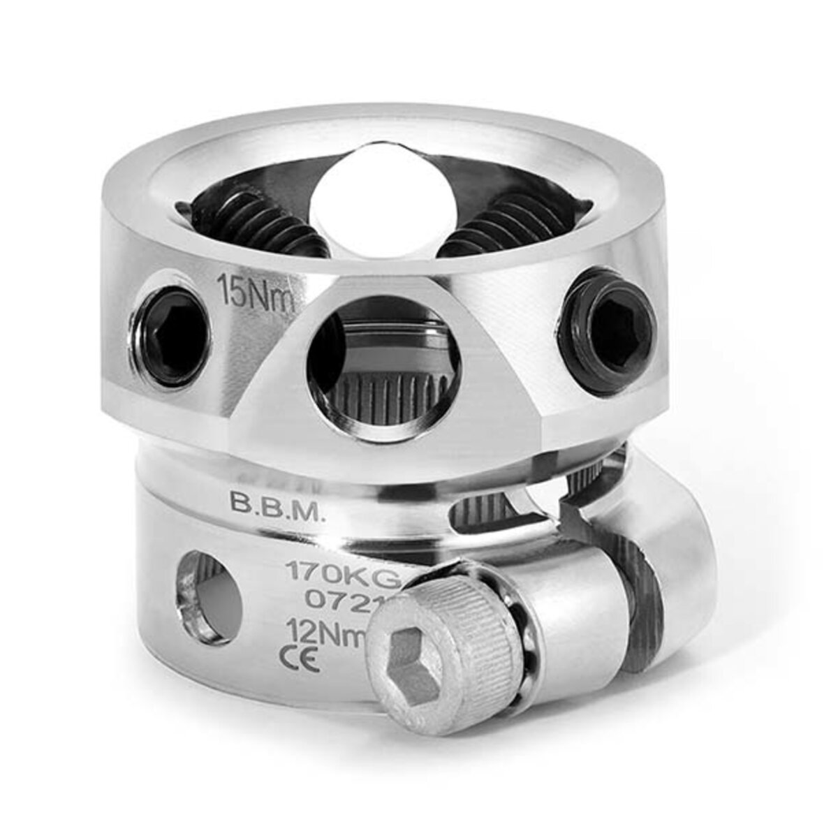 30mm Tube Clamp Adapter with Knurling and Position Control