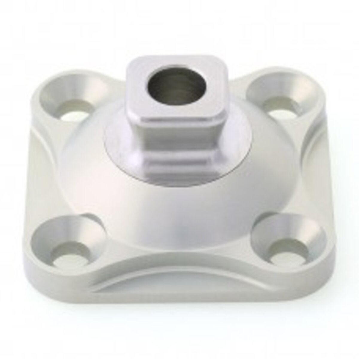Aluminum 4-Hole Pyramid with Hole, Stainless Steel Pyramid