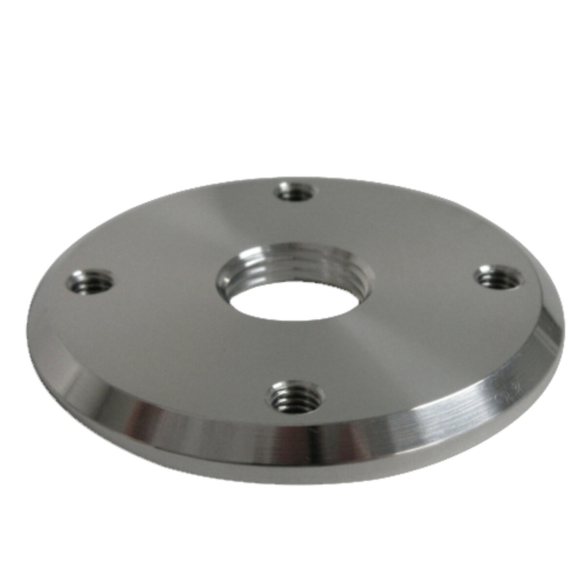 Round Threaded Attachment Plate for APL Lock - Titanium