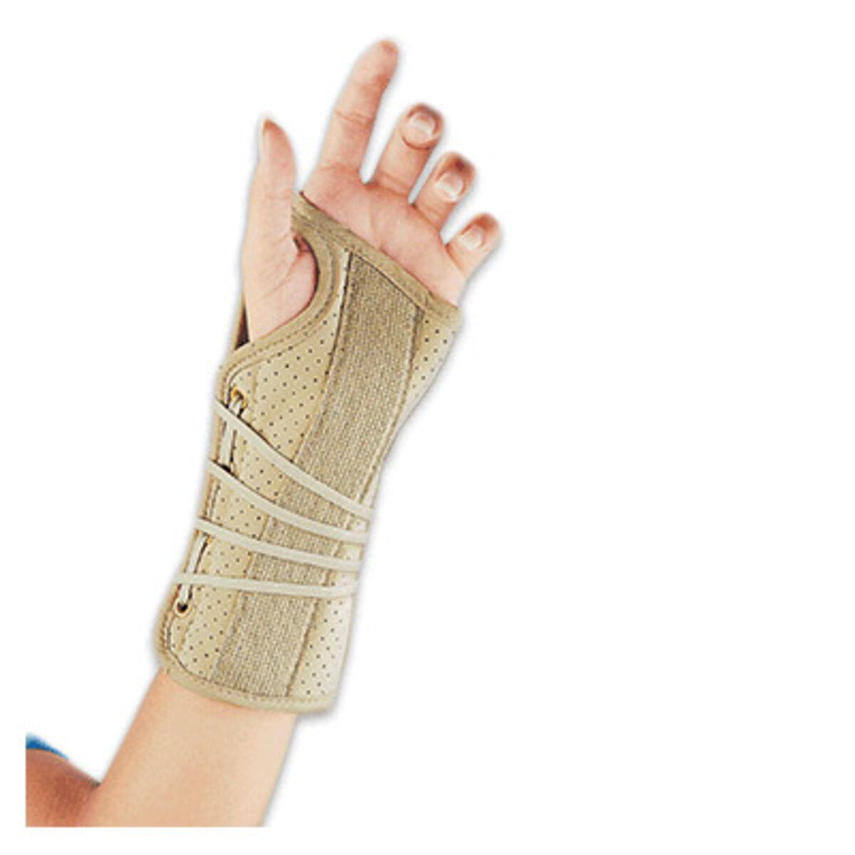 Soft Fit Suede Finish Wrist Brace