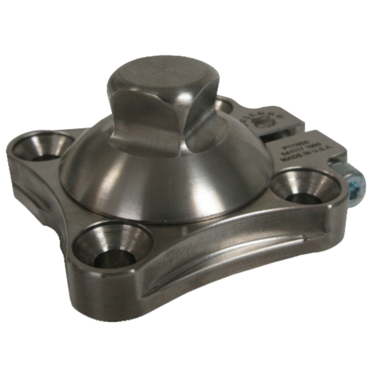 4-Hole Base with Pyramid Adapter - Titanium