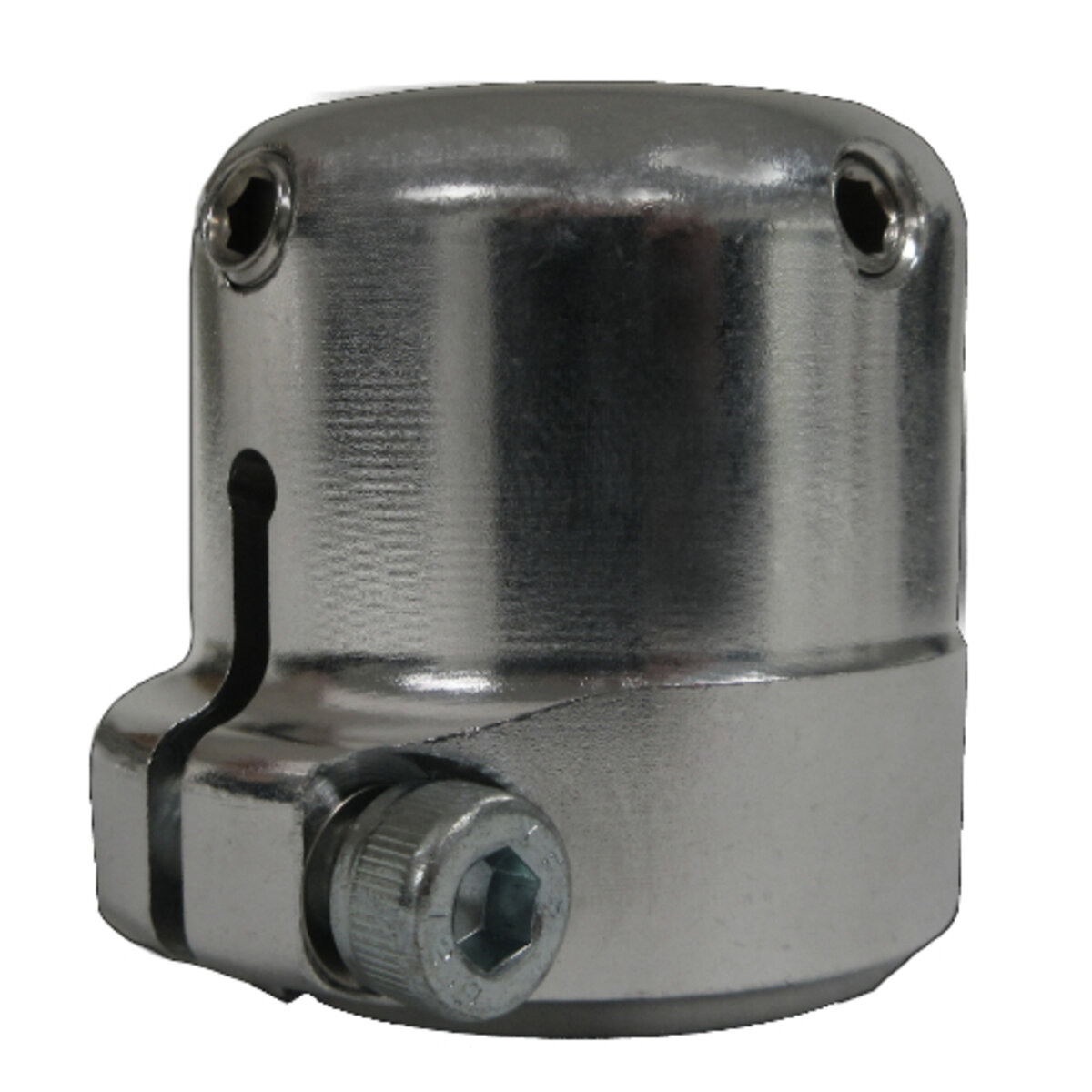 30mm Adult Tube Clamp to Pediatric Pyramid Receiver - Aluminum