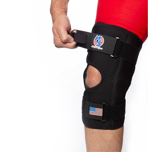 New Options KC64-MP Padded Multi-Position Hinge Knee Brace