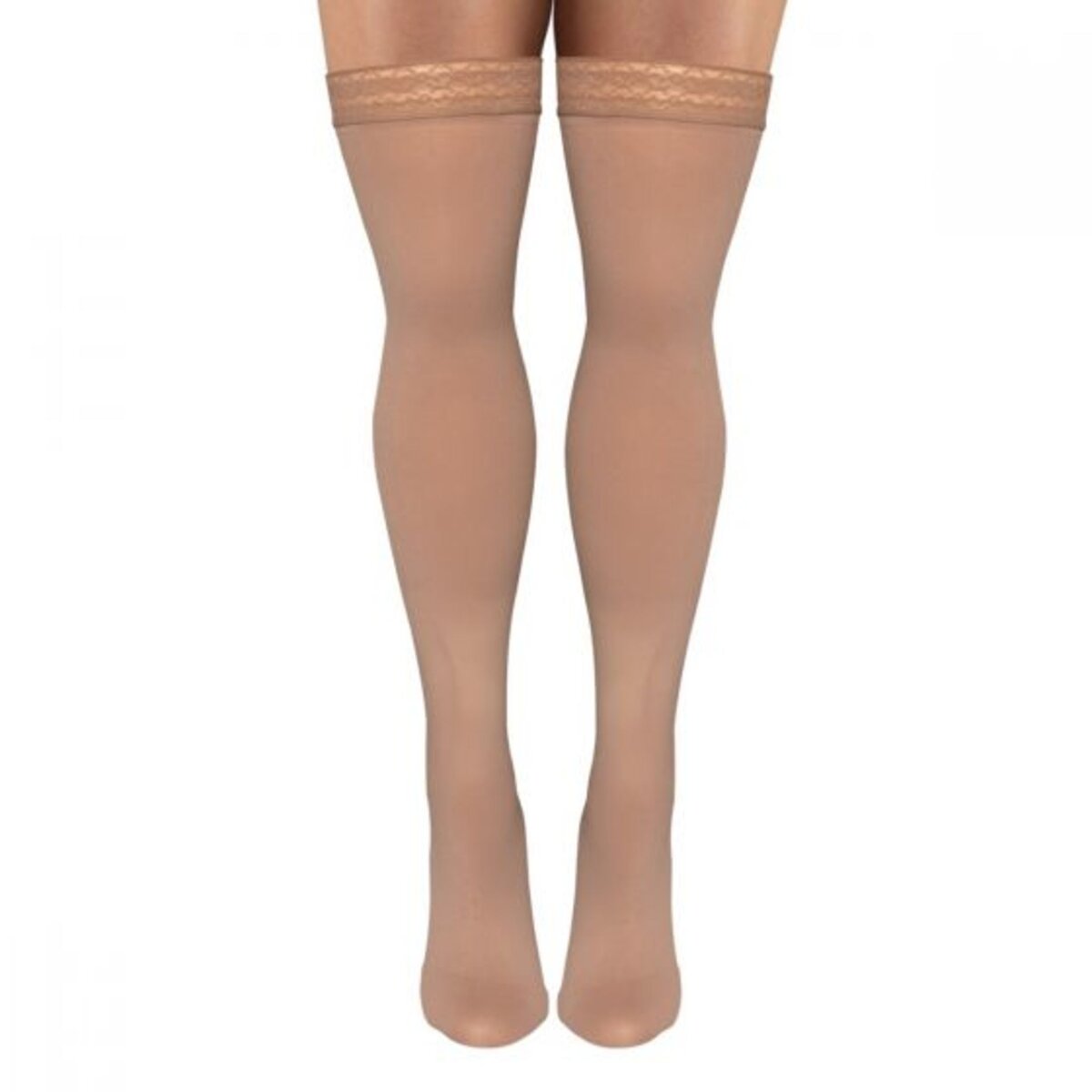 Microfiber Opaque Thigh High