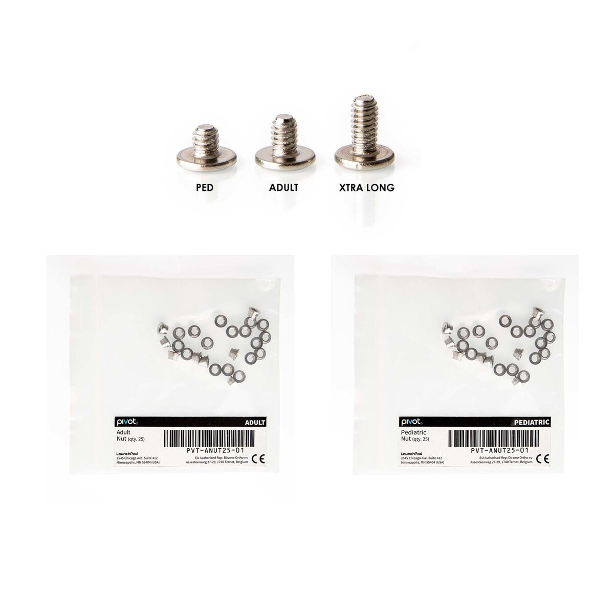 Pivot™ Replacement Fasteners