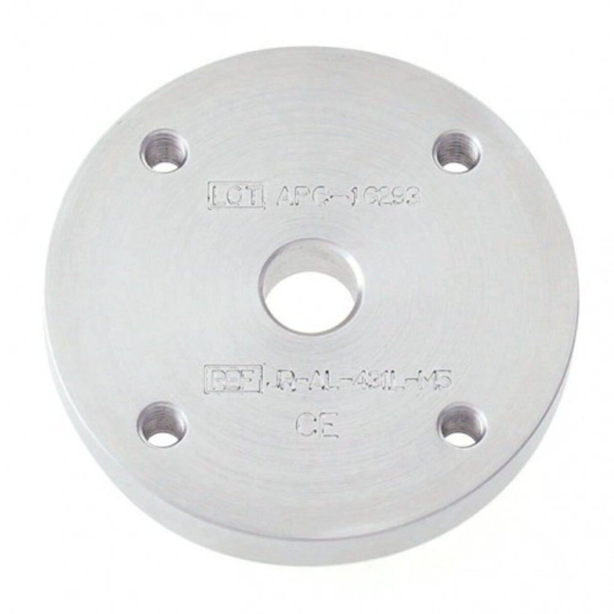 Plaque de base pédiatrique, en aluminium