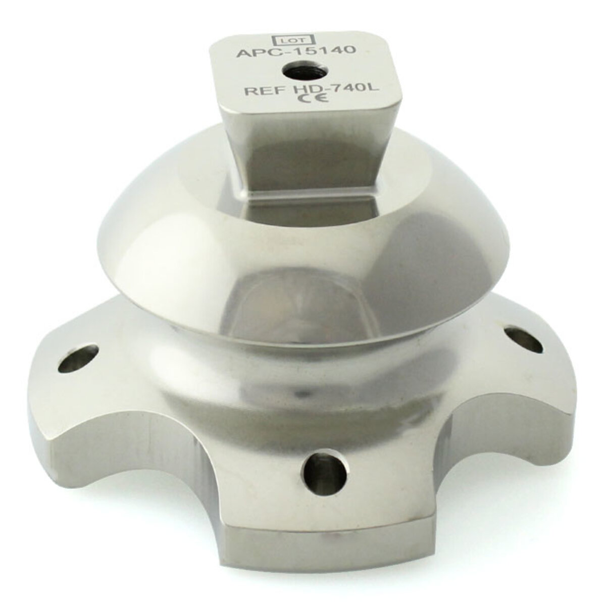 Heavy Duty 34mm 4-Prong Adapter with Pyramid