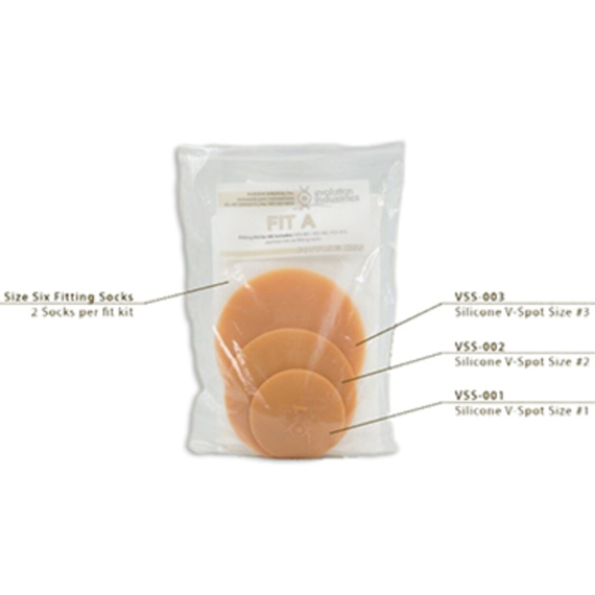Evolution Silicone V-Spots Fit Kit