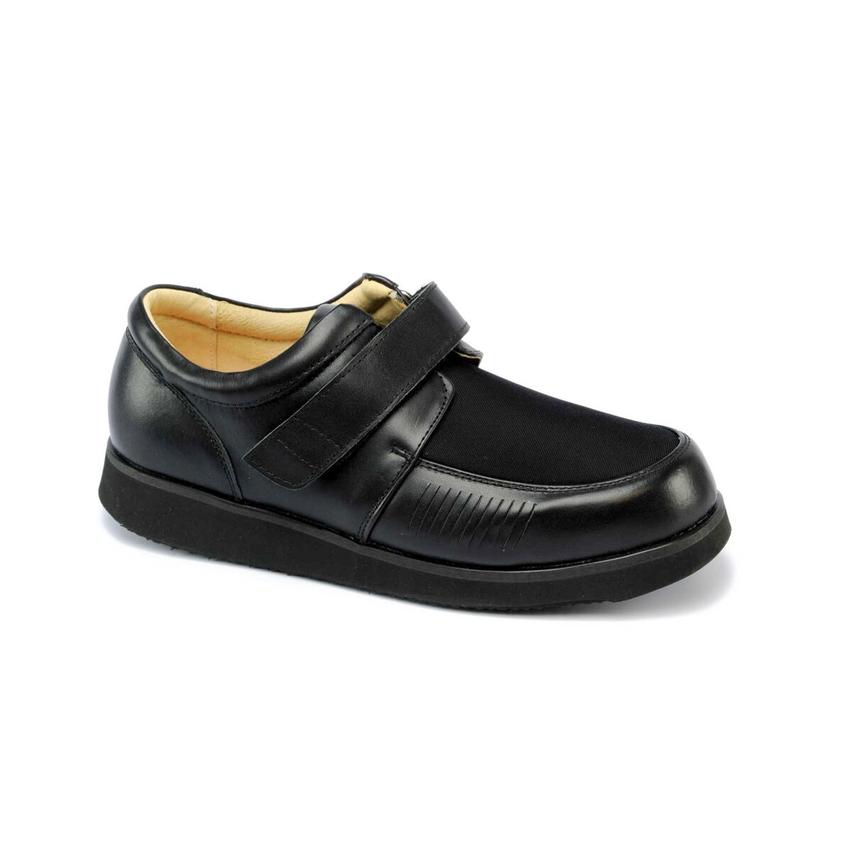 Mt. Emey 718 Dual Leather Lycra Casual Strap Shoes - Men