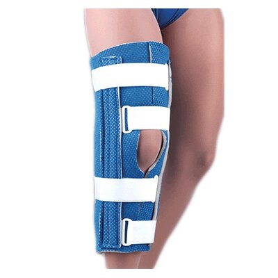 Breathable Universal Cutaway Knee Immobilizer