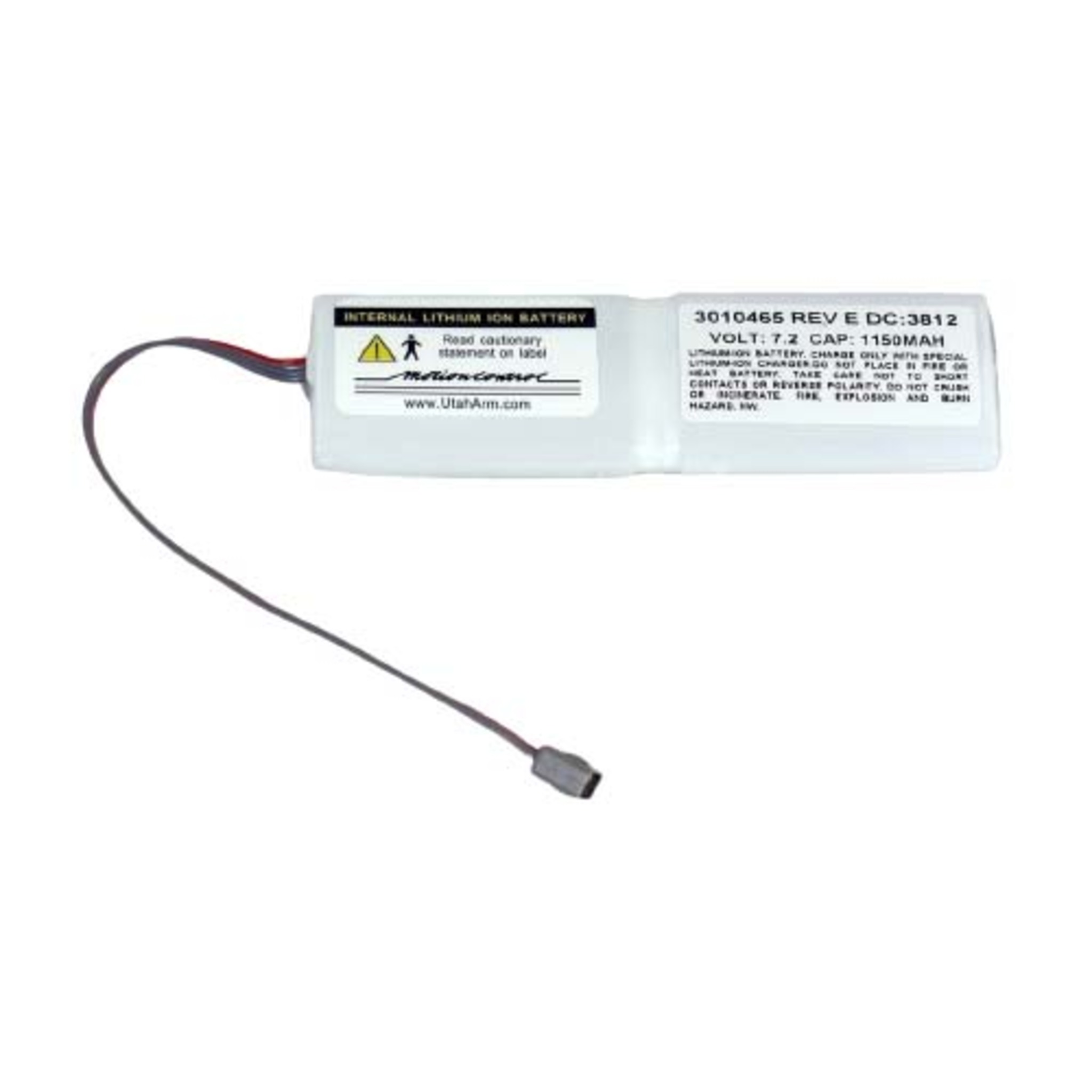 7.2V Li Ion Internal Battery
