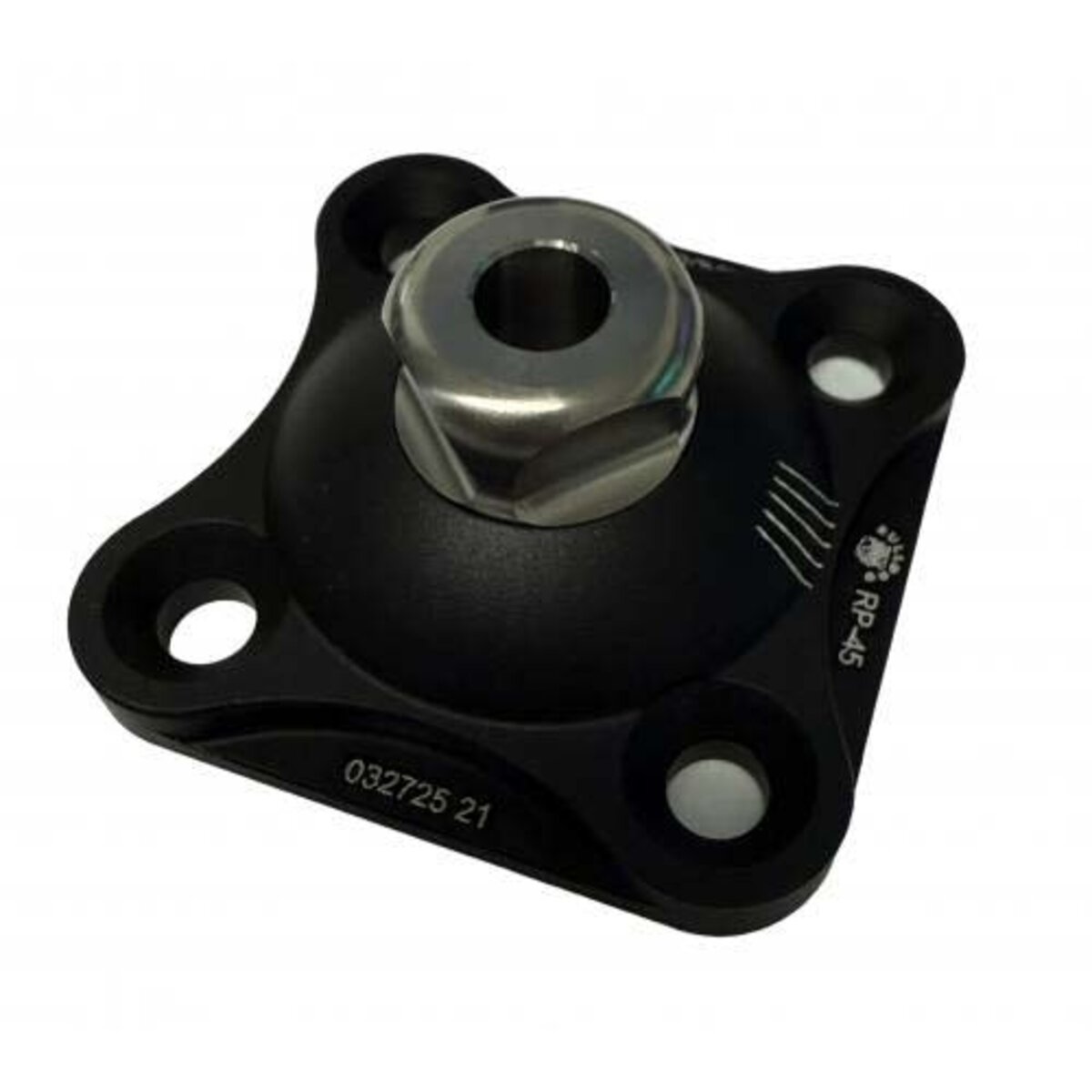 4 Hole Rotating Pyramid - Black