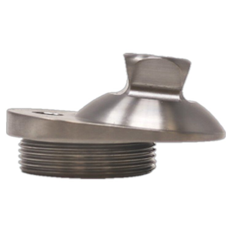 Titanium 36mm Male Thread with Pyramid Adapter, .625in Offset, 5 Degree Angle