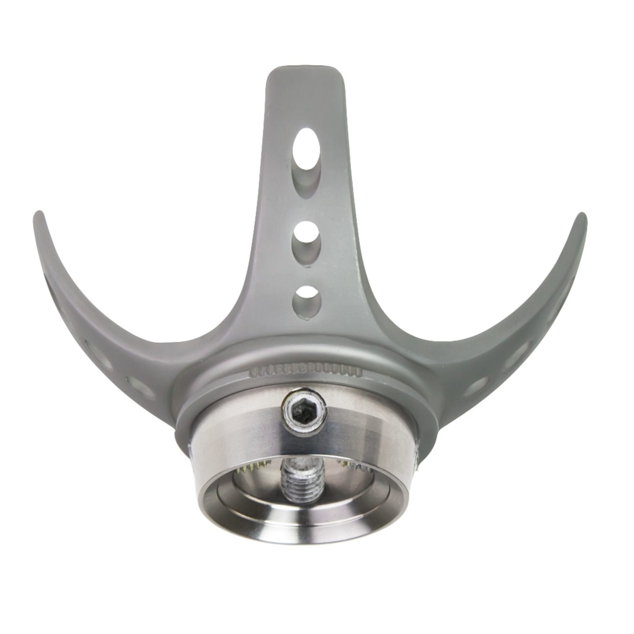 3-Prong Rotatable Receiver - Stainless Steel