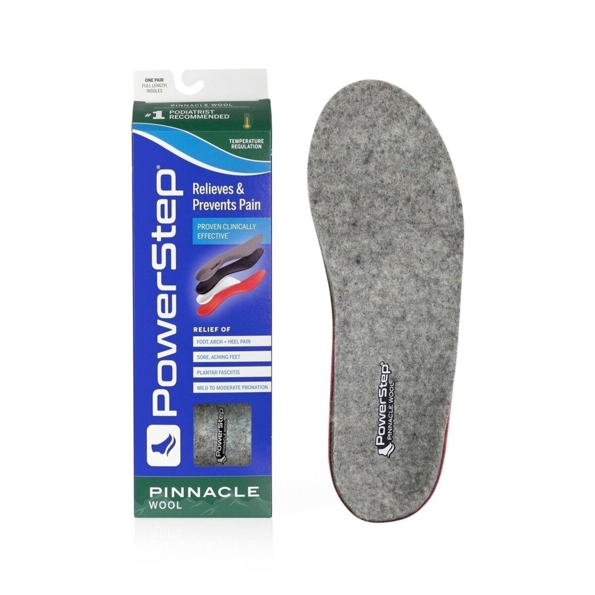 PowerStep Pinnacle Wool