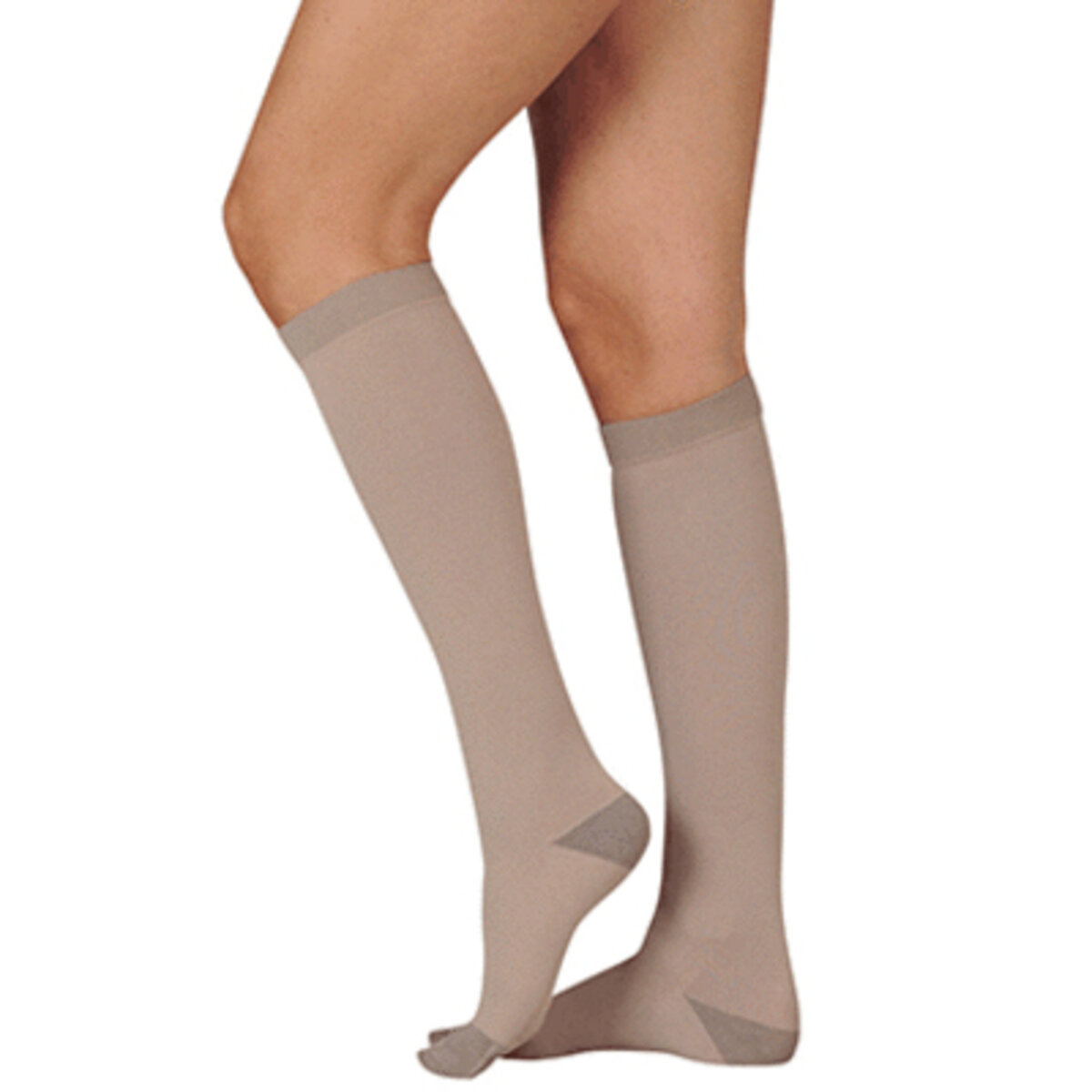 Silver Soft Knee High