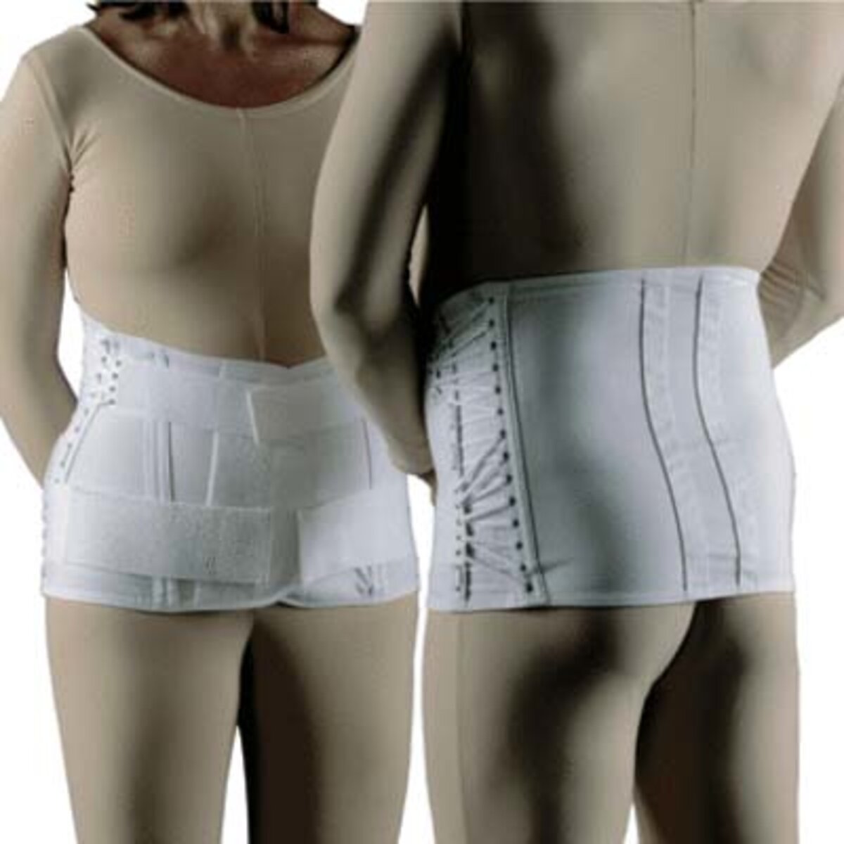 EZ-Fit Lumbosacral Back Support Corset with Straight Hip