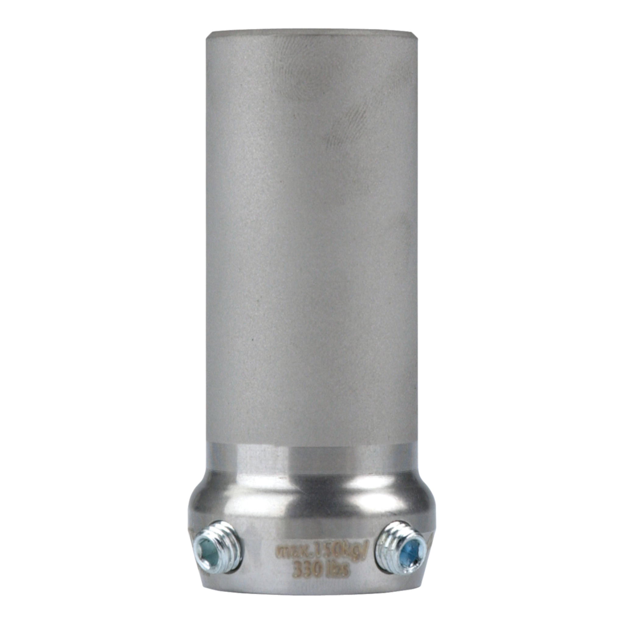 34mm Connection Adapter with Pyramid Reciever - Stainless Steel