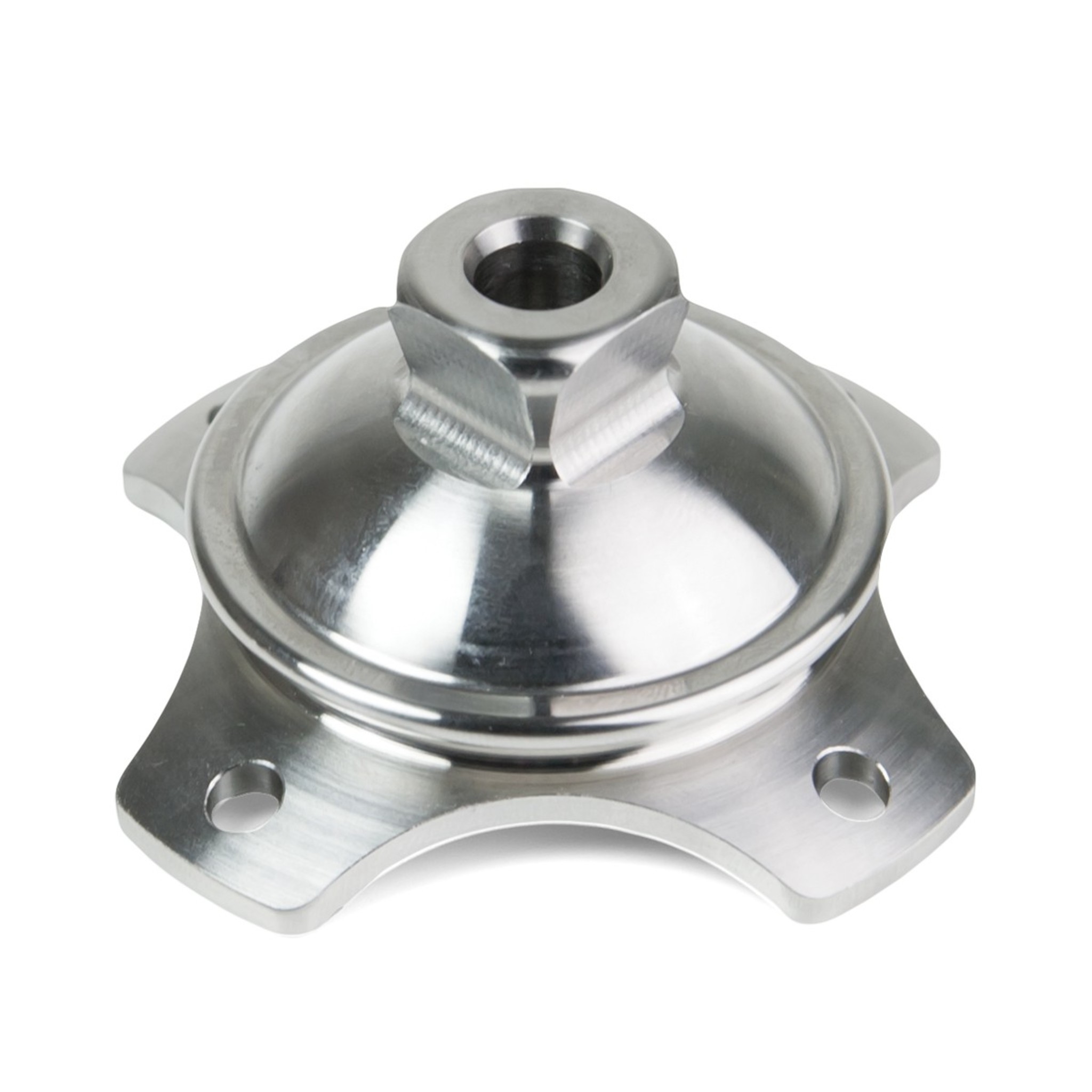 4-Ear Connector with Pin Lock Hole - Stainless Steel