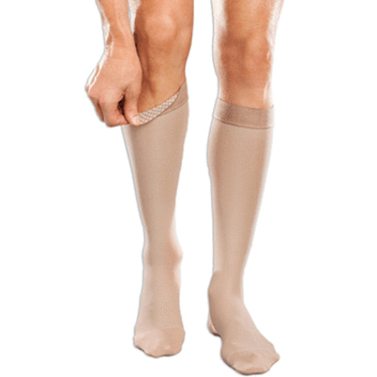 EASE by Therafirm® Opaque Knee High With Silicone Band
