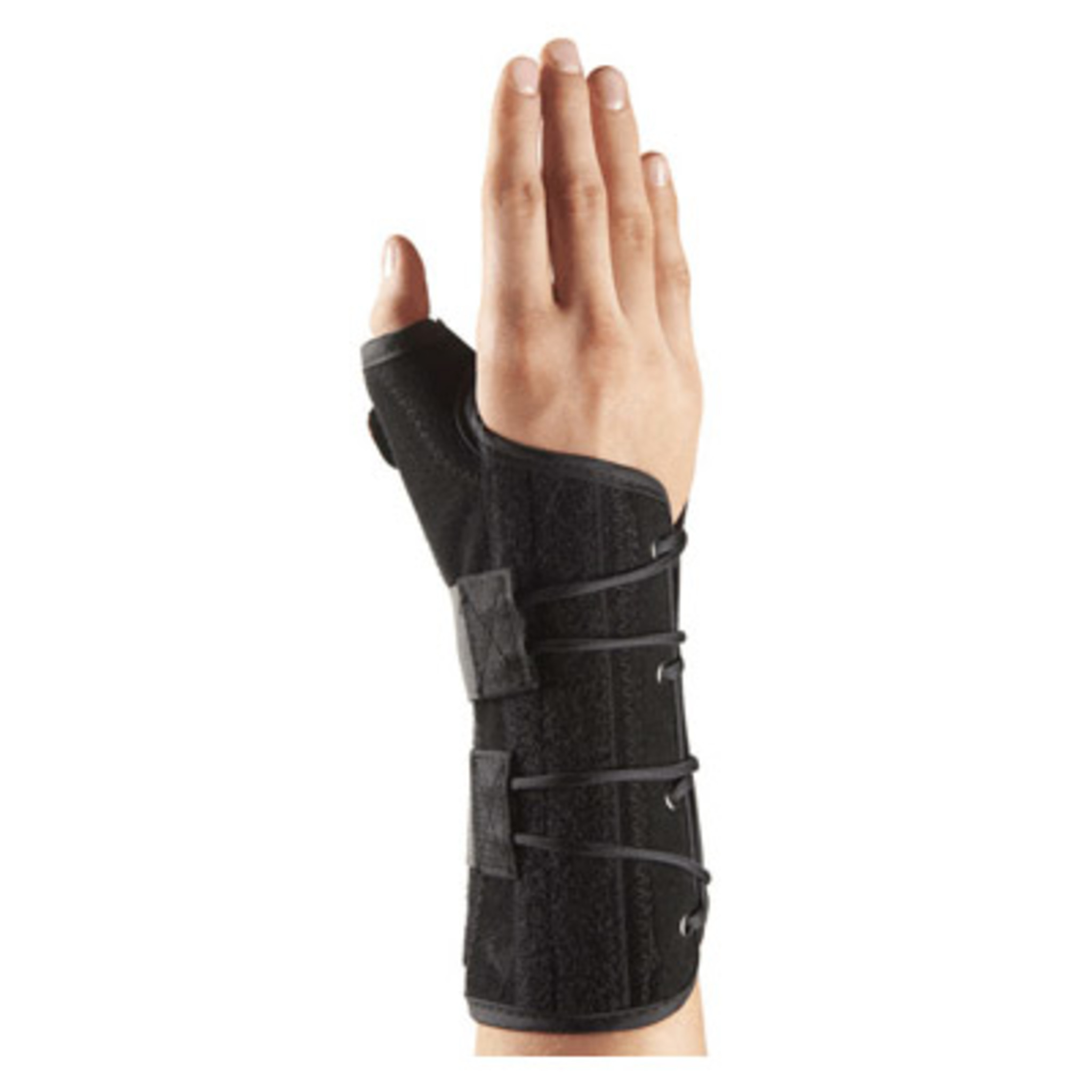 Suede Wrist Lacer Splint with Abducted Thumb