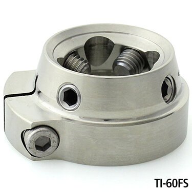 Rotatable Receiver Female Thread - Titanium