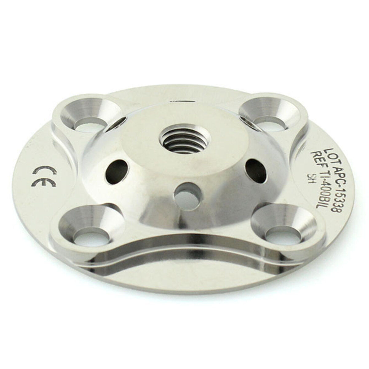 Base circulaire ventilée à 4 trous