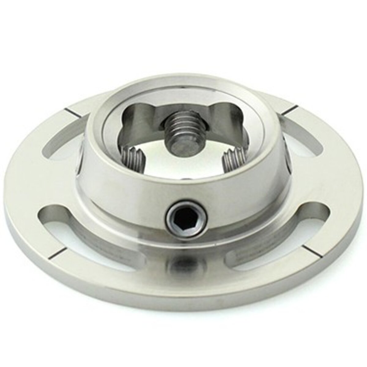 Base circulaire à 4 fentes avec récepteur