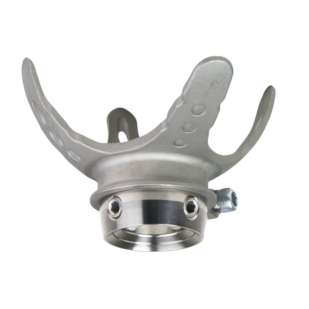 4-Prong Rotatable Receiver - Stainless Steel