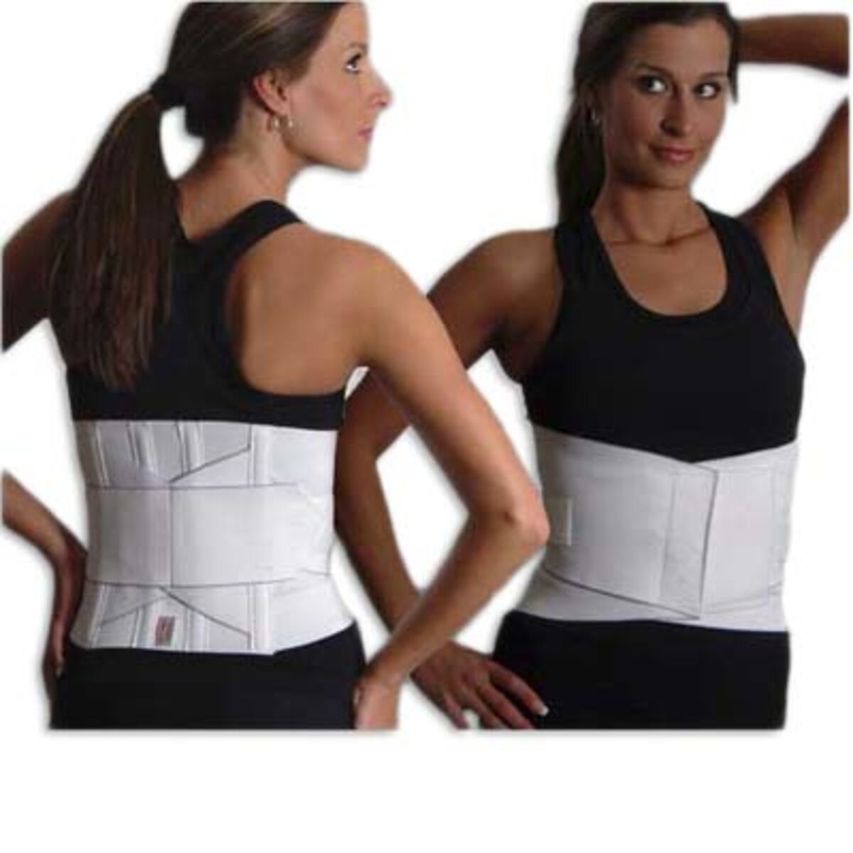 10in Economy Lumbosacral Support with Cross Vector Straps