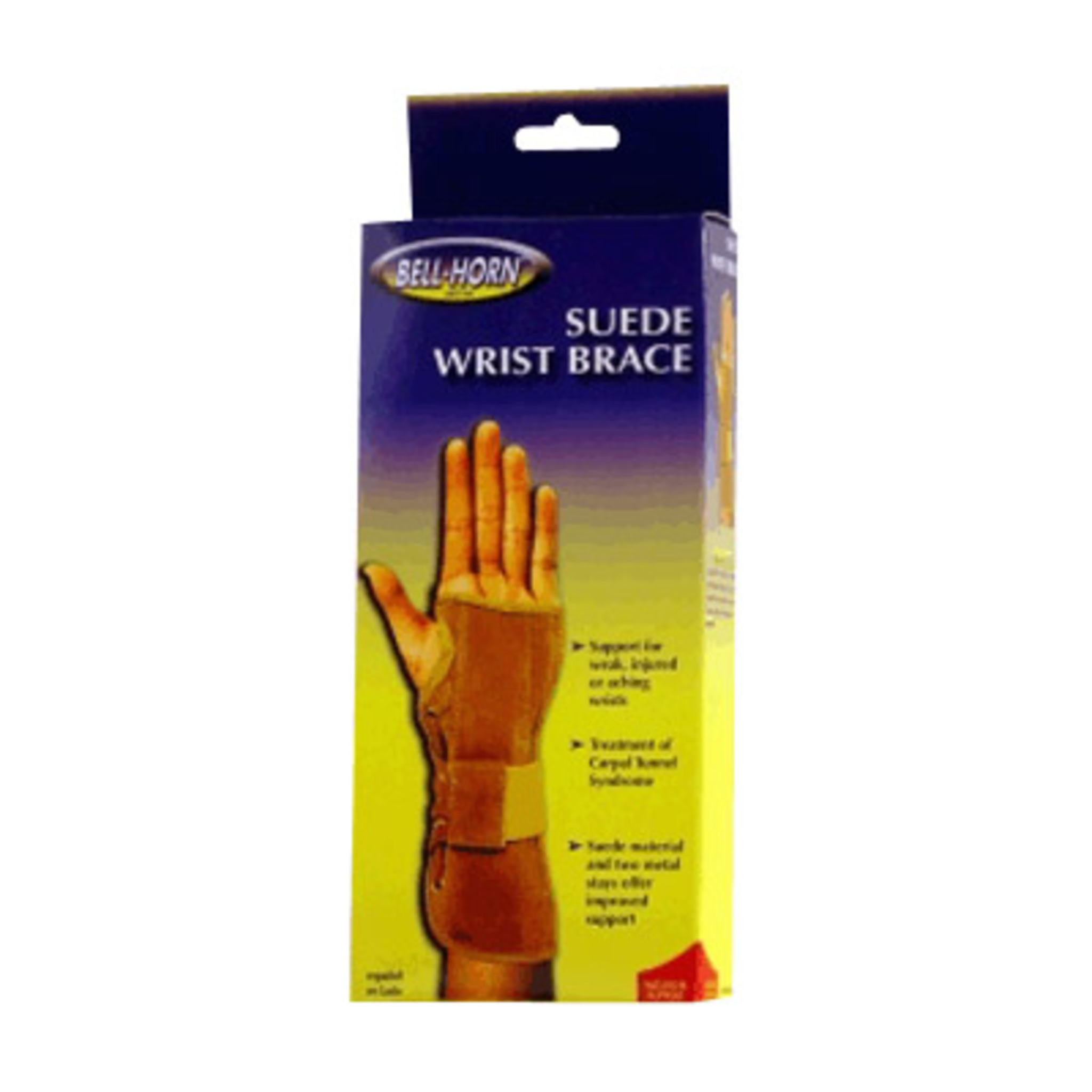 Bell Horn® Suede Wrist Brace