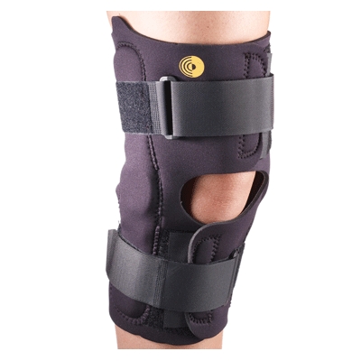 Anterior Closure Knee Wrap with Hinge