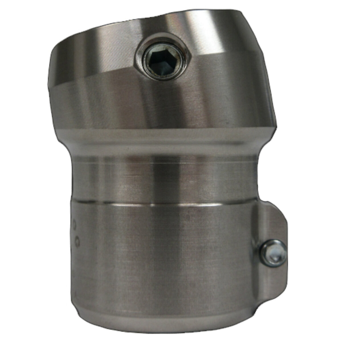 30mm Tube Clamp with Angled Receiver - Titanium