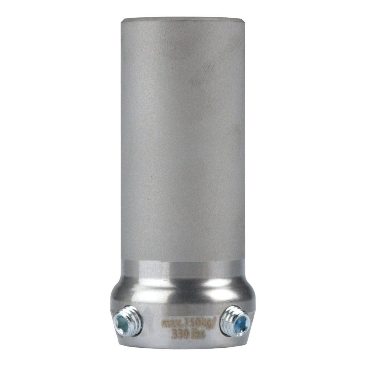 34mm Connection Adapter with Pyramid Reciever - Stainless Steel