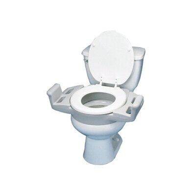 AliMed® Elevated Push-Up Toilet Seat with Armrests