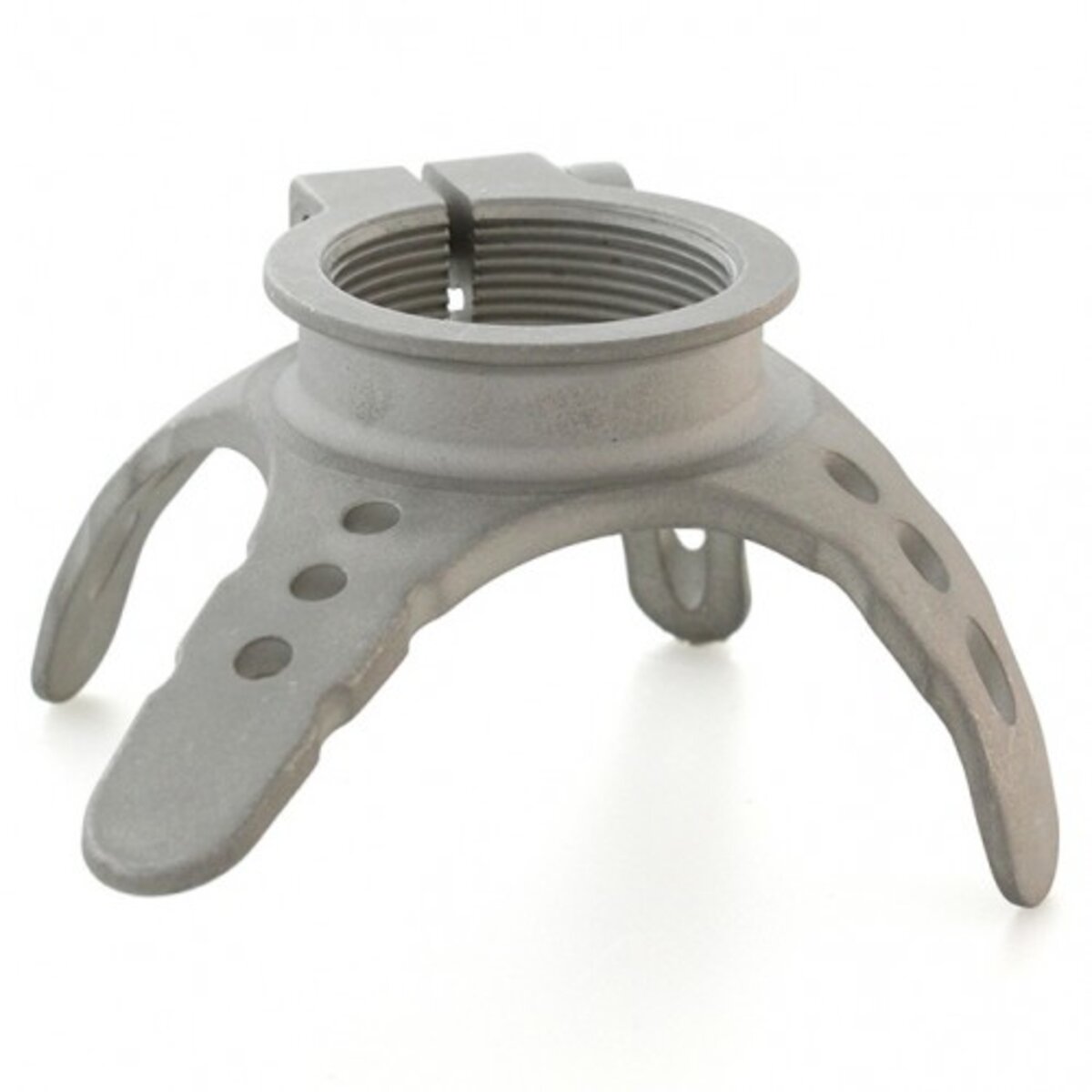 4-Prong Laminating Adapter with Female Threads - Stainless Steel