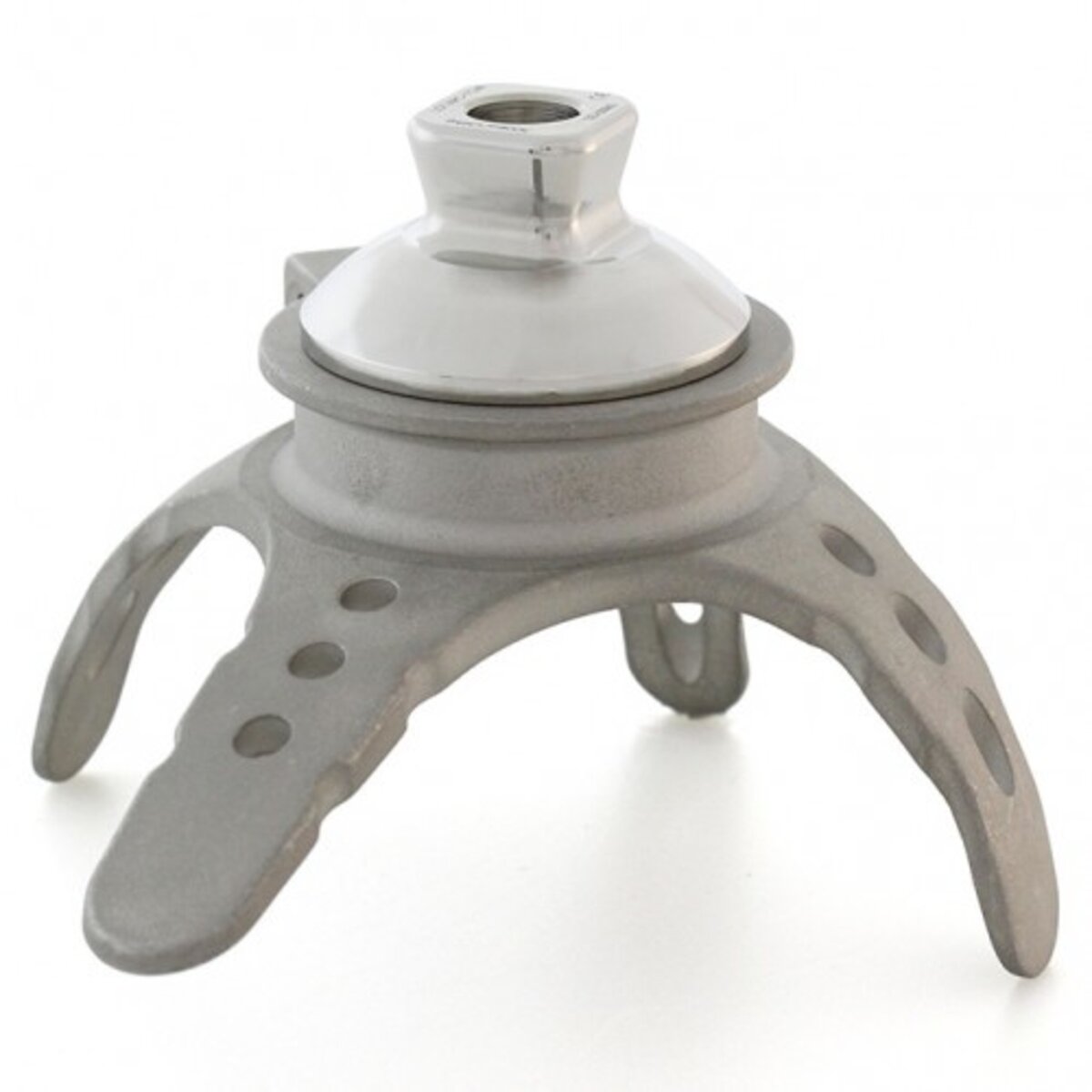 4-Prong with Rotating Stainless Steel Pyramid