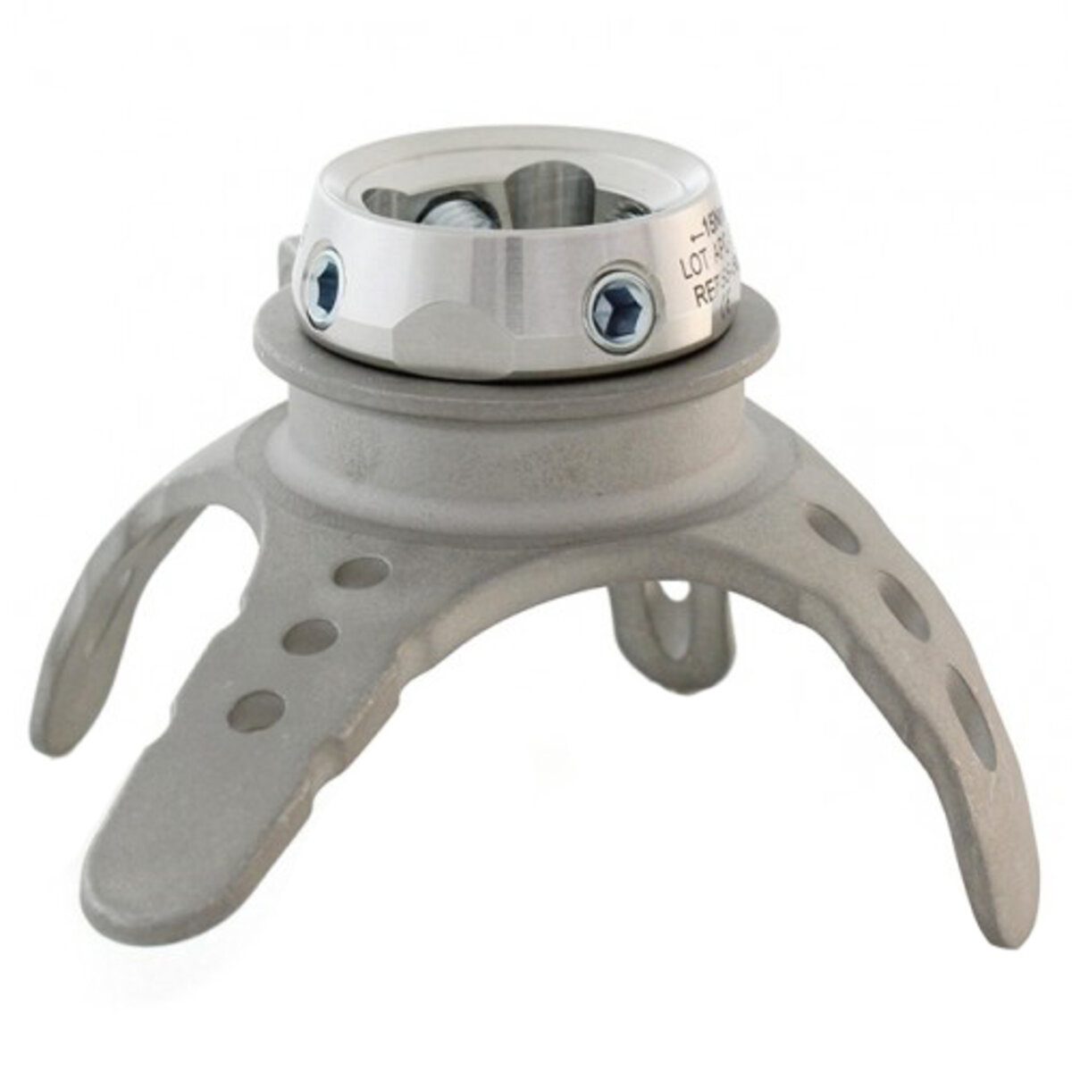 4-Prong with Rotating Stainless Steel Receiver