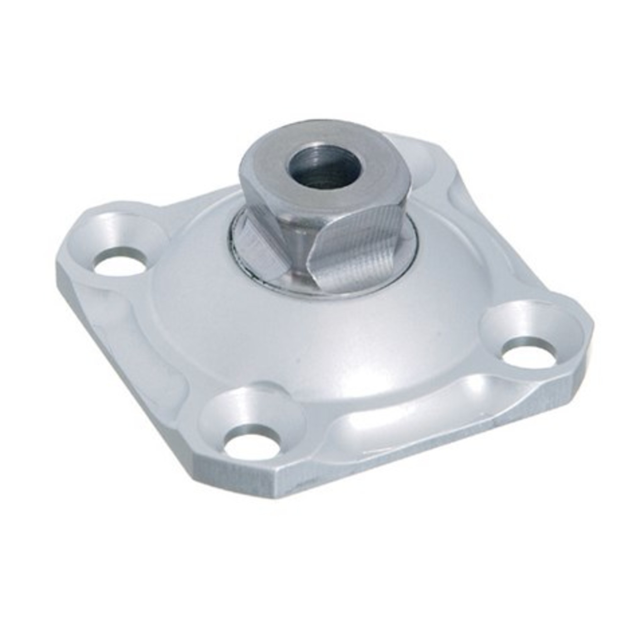 4-Hole Male Pyramid - Aluminum with Stainless Steel Insert