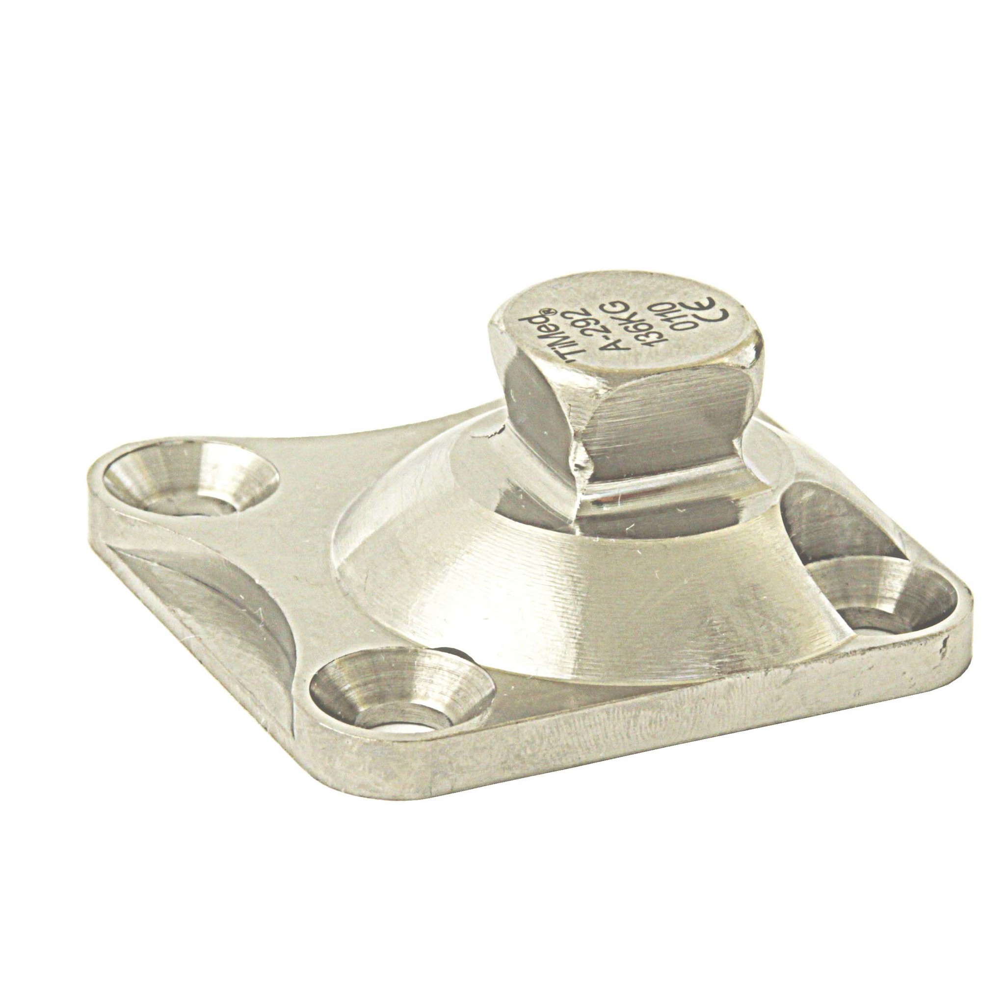 4-Hole Offset Connect with Pyramid - Titanium