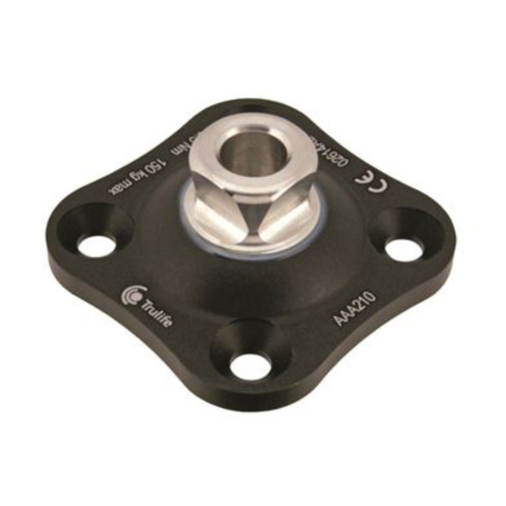 AAA 4-Hole Pyramid Adapter - Aluminum